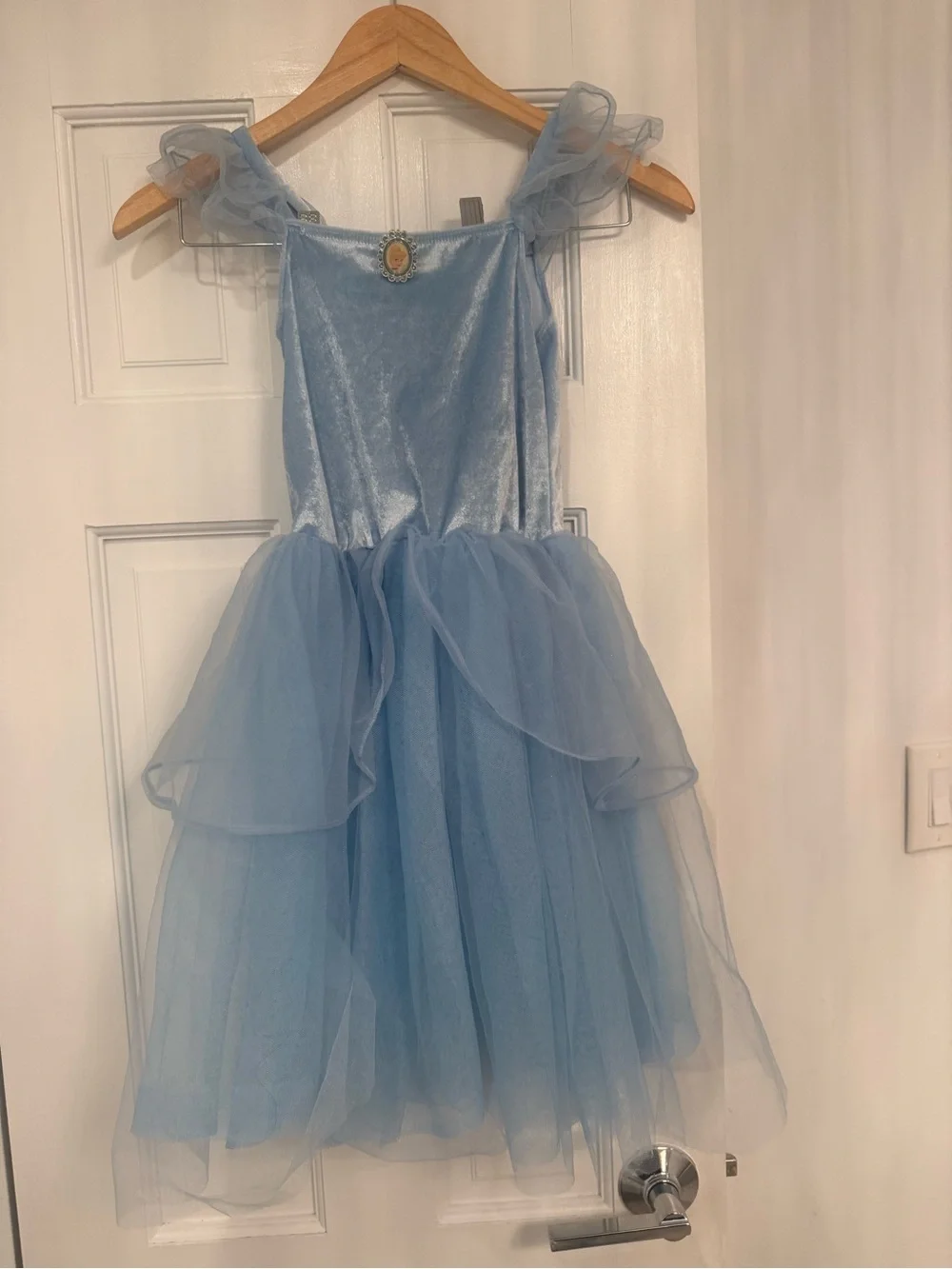 Disney Princess Cinderella Children’s Tulle Light Blue Gown Dress